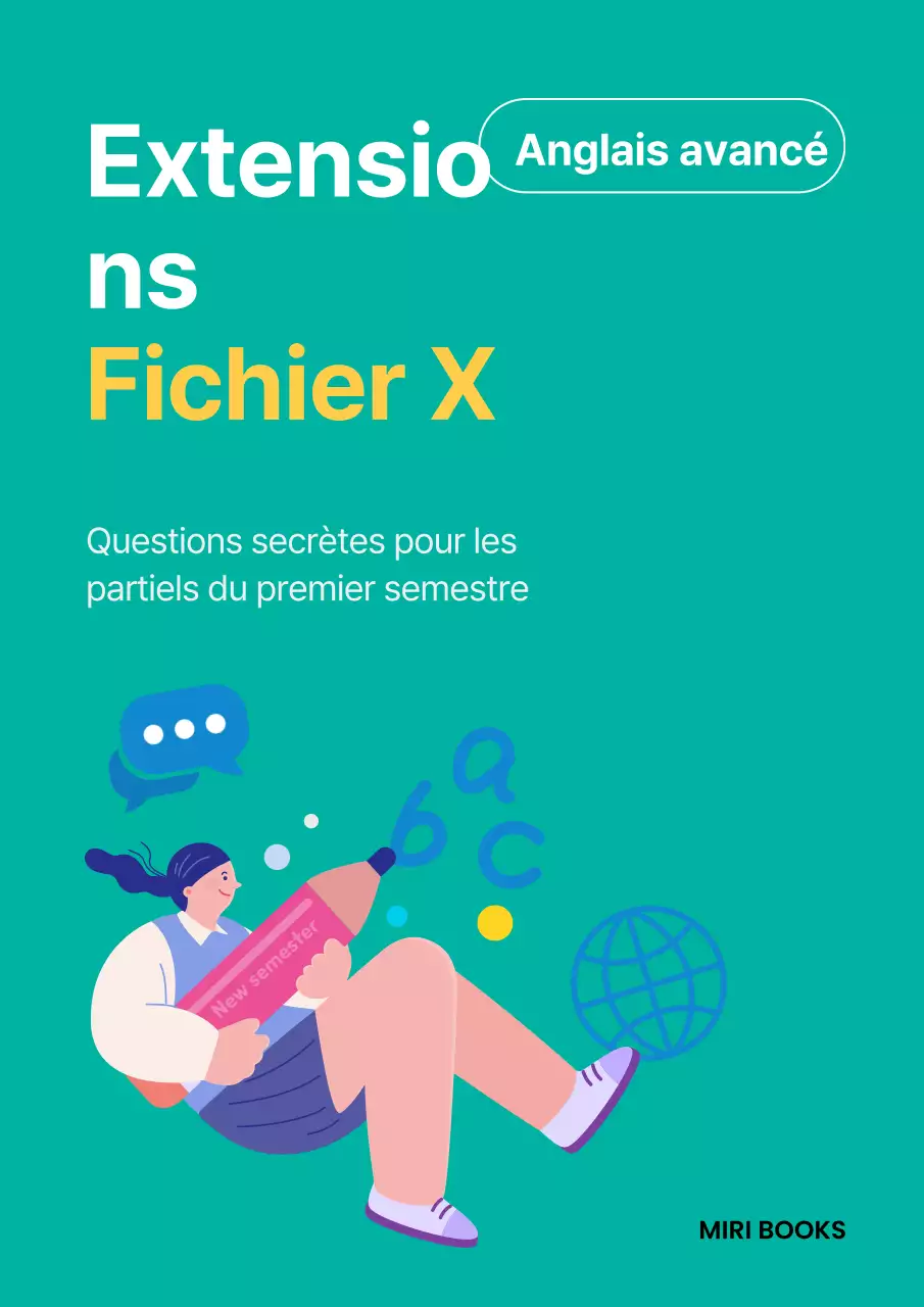 Une simple couverture de cahier d'exercice scolaire vert et jaune