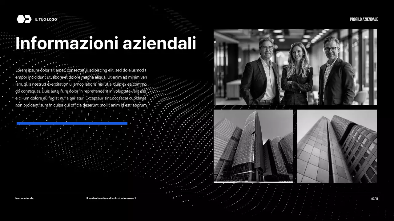 Presentazione dell'azienda Black Tone Modern