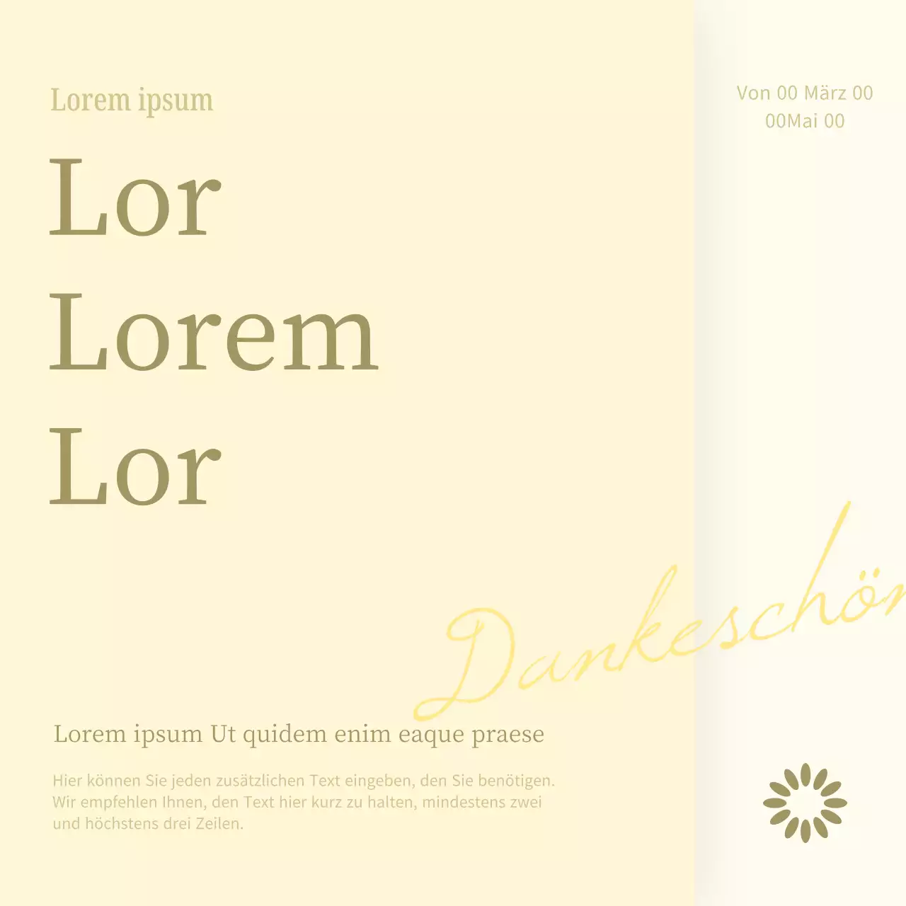 Förderung eines modernen, kundenfreundlichen Verkaufs in Beige und Elfenbein