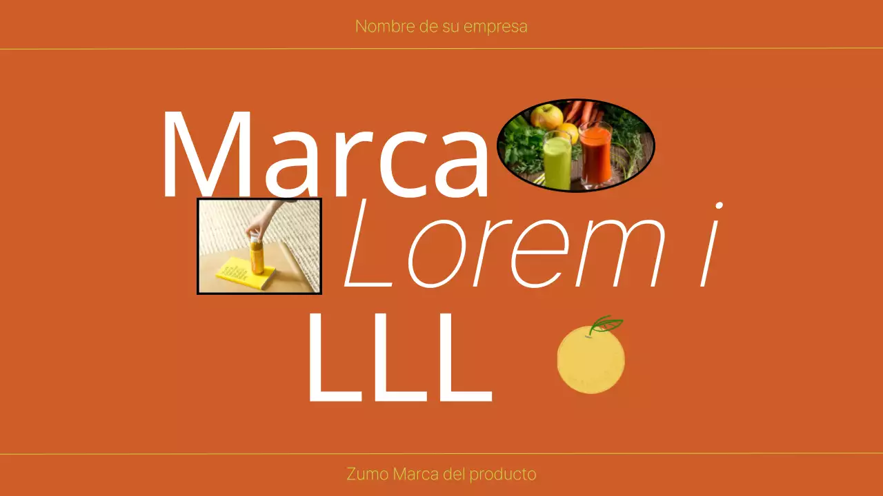 Orange and Lime Bold Brand Identity Book Introducción