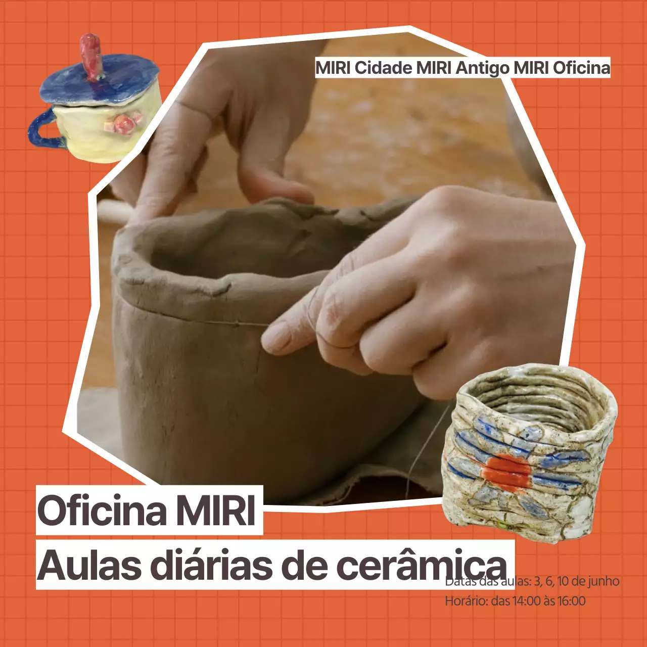 Um simples correio de classe de um dia em cor de laranja