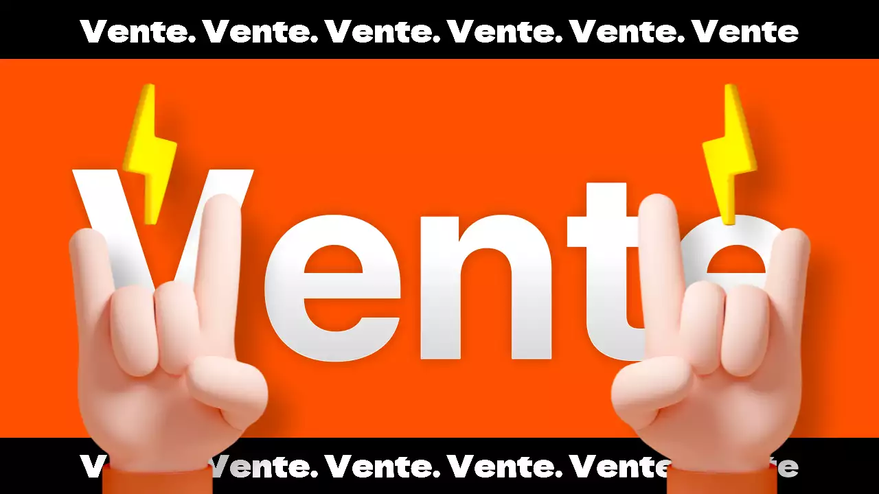 Promouvoir des publicités avec une typographie kitsch en bleu clair