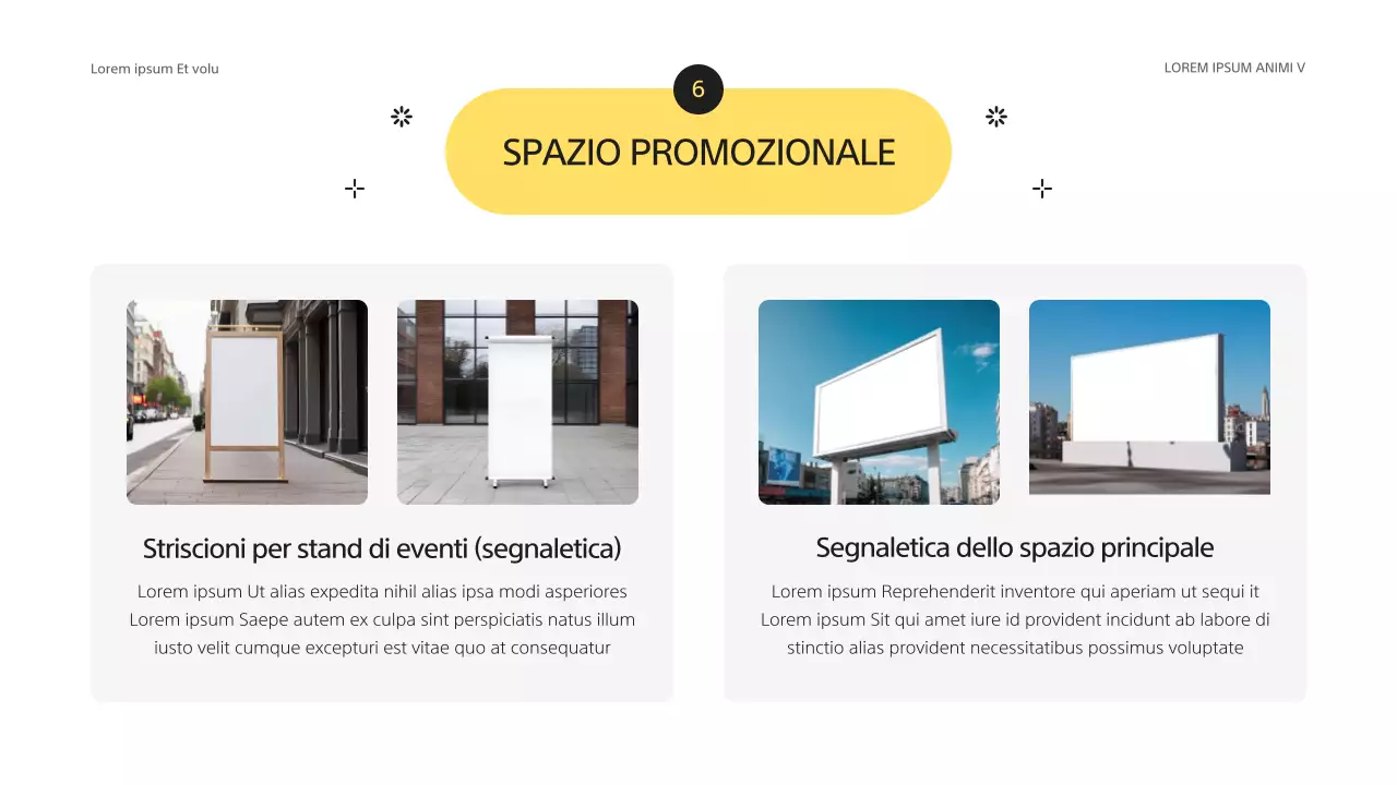 Proposta di sponsorizzazione di bambini gialli e grigi per la Fondazione Welfare