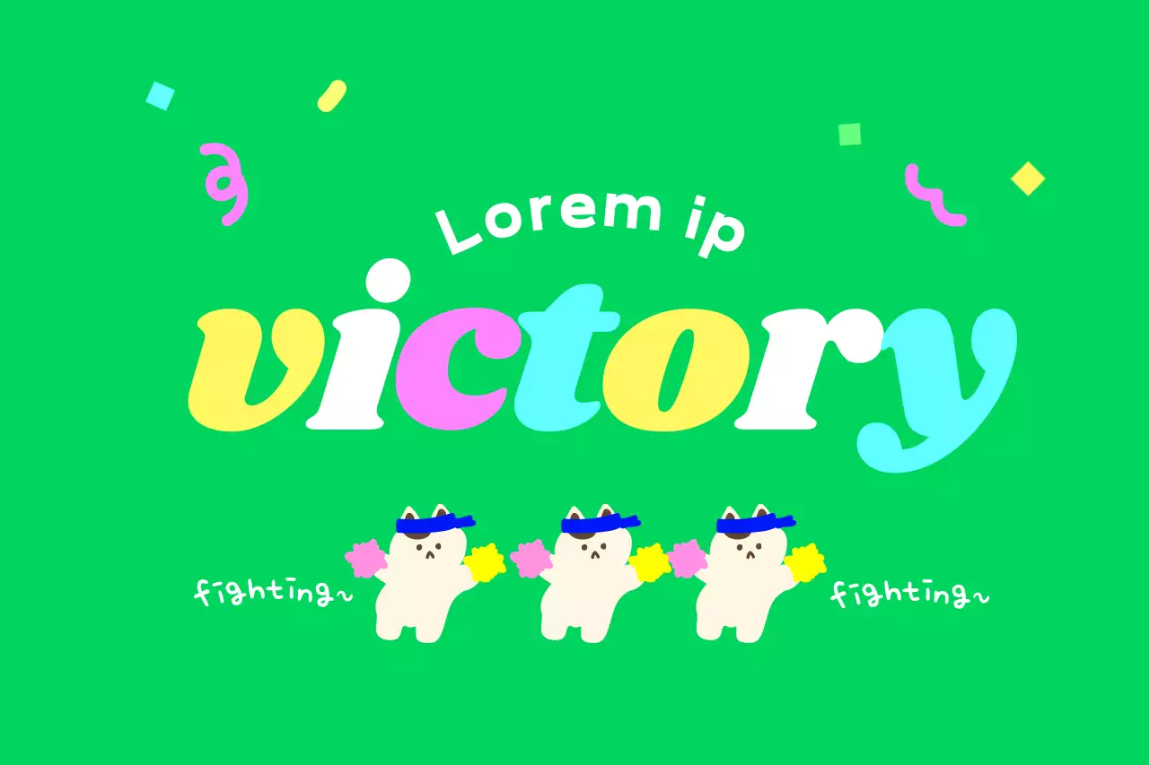 A cheerful bunny character and colorful exercise book