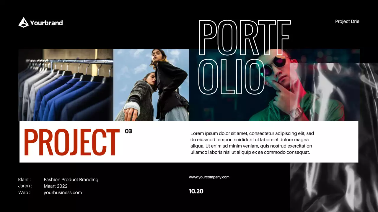 Red Black Modern Bold Bedrijfsprofiel Introductie