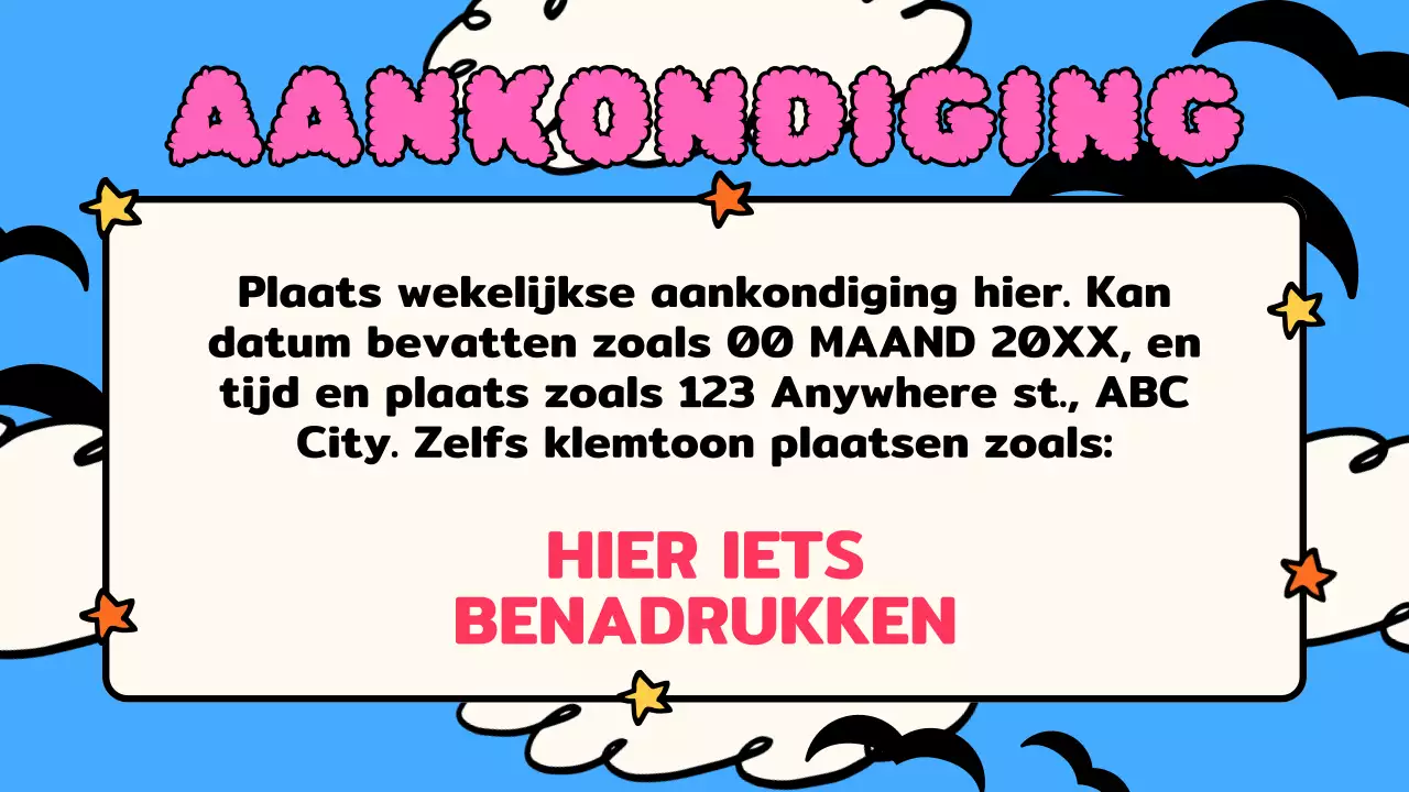 Skyblue Animatie Lessenplan