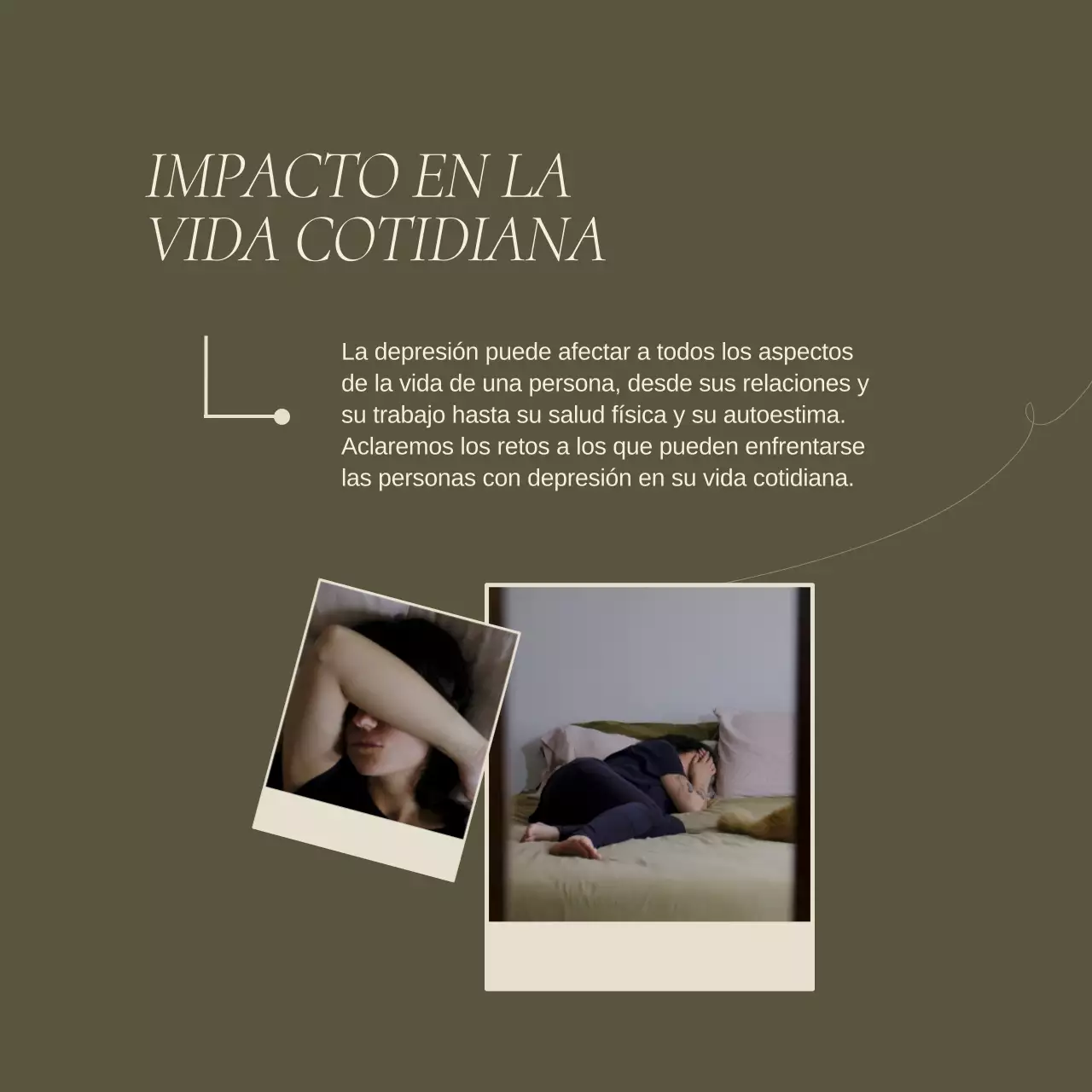 Caqui Beige Natural Elegante Salud mental en general