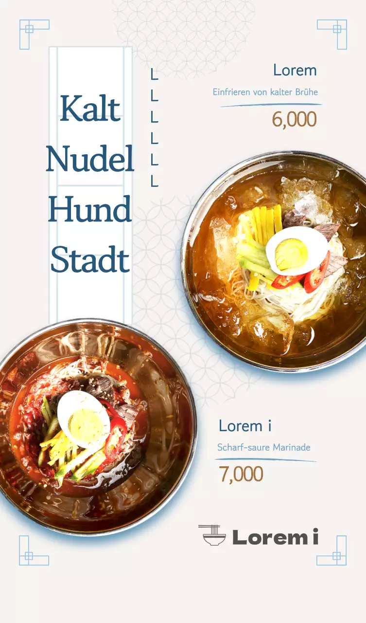 Sommermenü-Informationsstand POP A