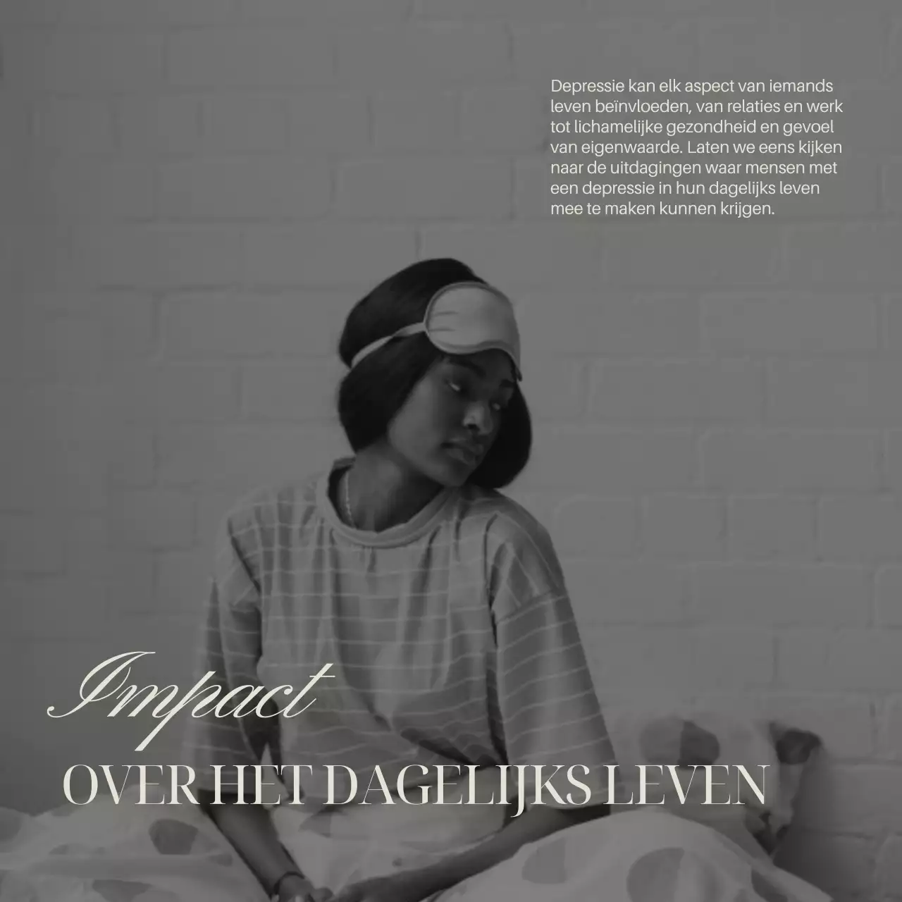 Grijs Ivoor Elegante Minimale Gids voor Geestelijke Gezondheid