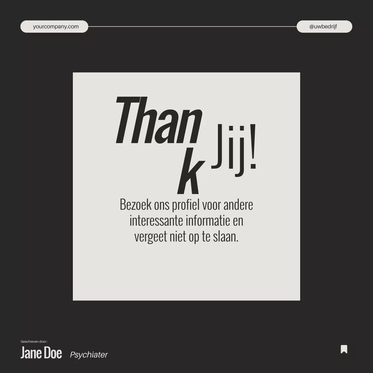 Ivory zwart-wit Minimal Mental Health Depression Unveiled Campagne