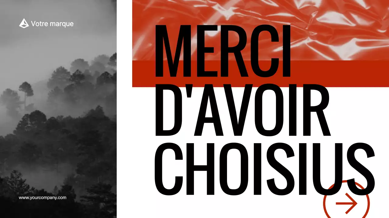 Red Black Modern Bold Business Profil de l'entreprise Introduction