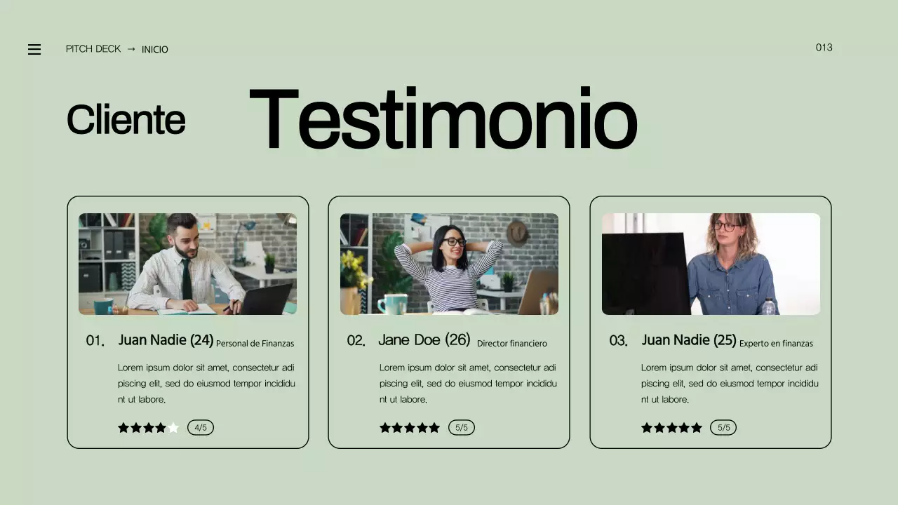 Orange Bold Business Startup Pitch Deck Propuesta