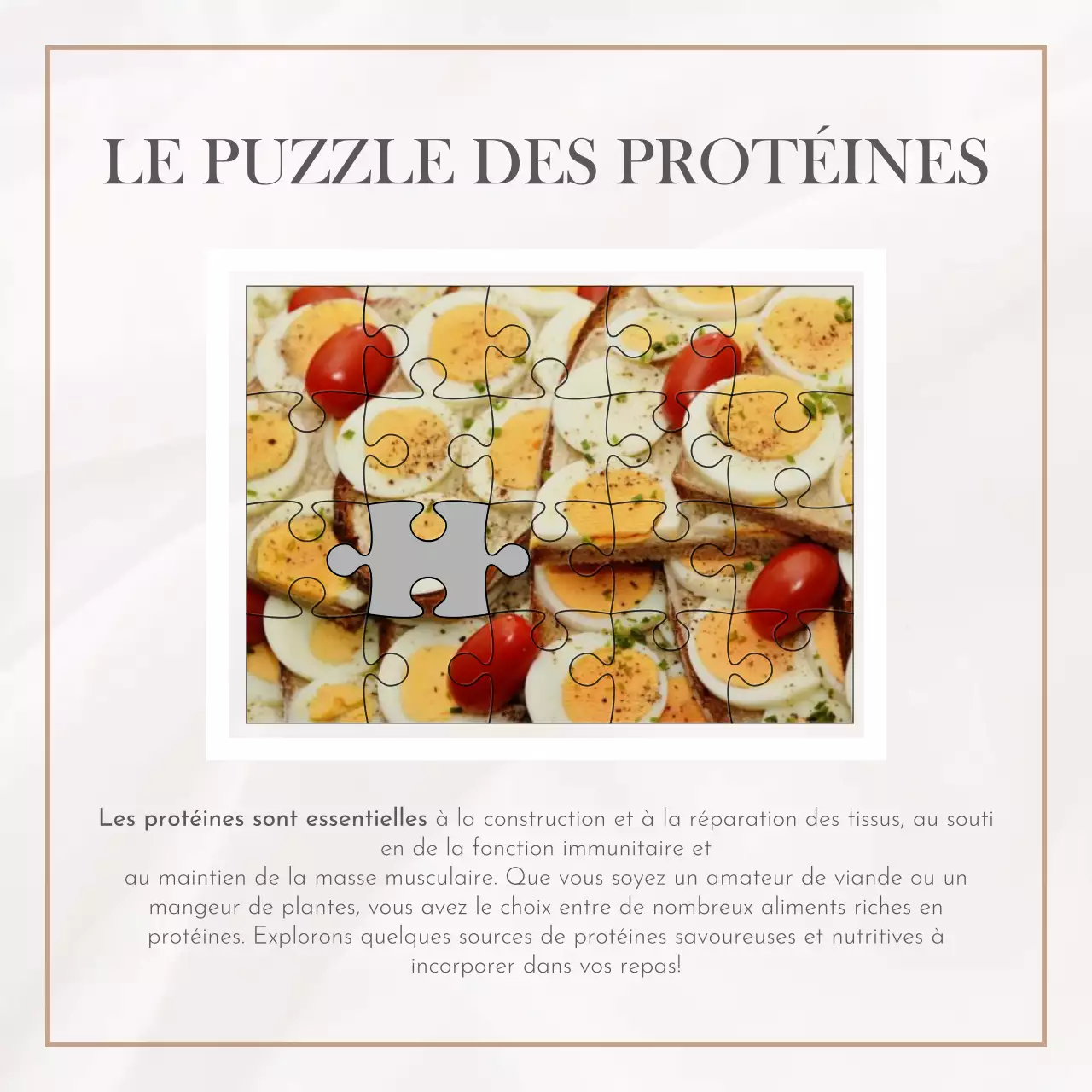 Beige White Grey Natural Simple Minimal Healthy Food Self-Growth (Croissance personnelle)