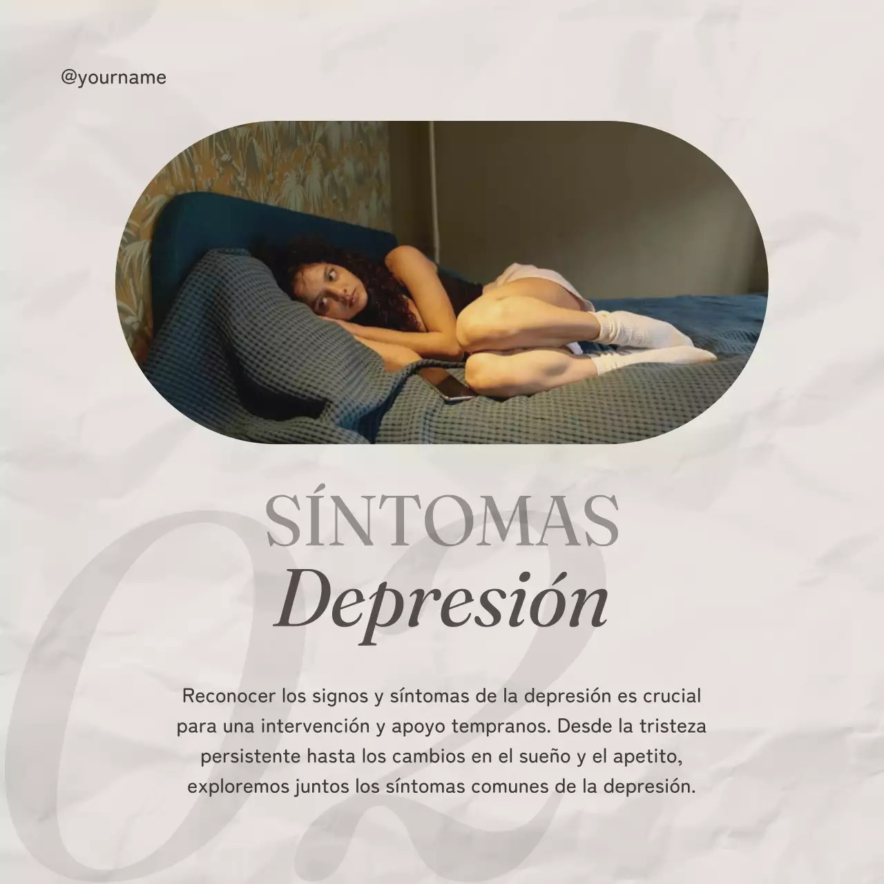 Consejos de salud mental de Ivory Minimal