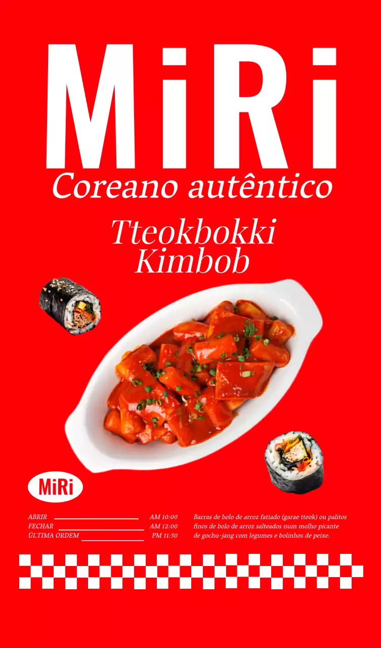 Suporte para quadro de ementas Bistro POP A