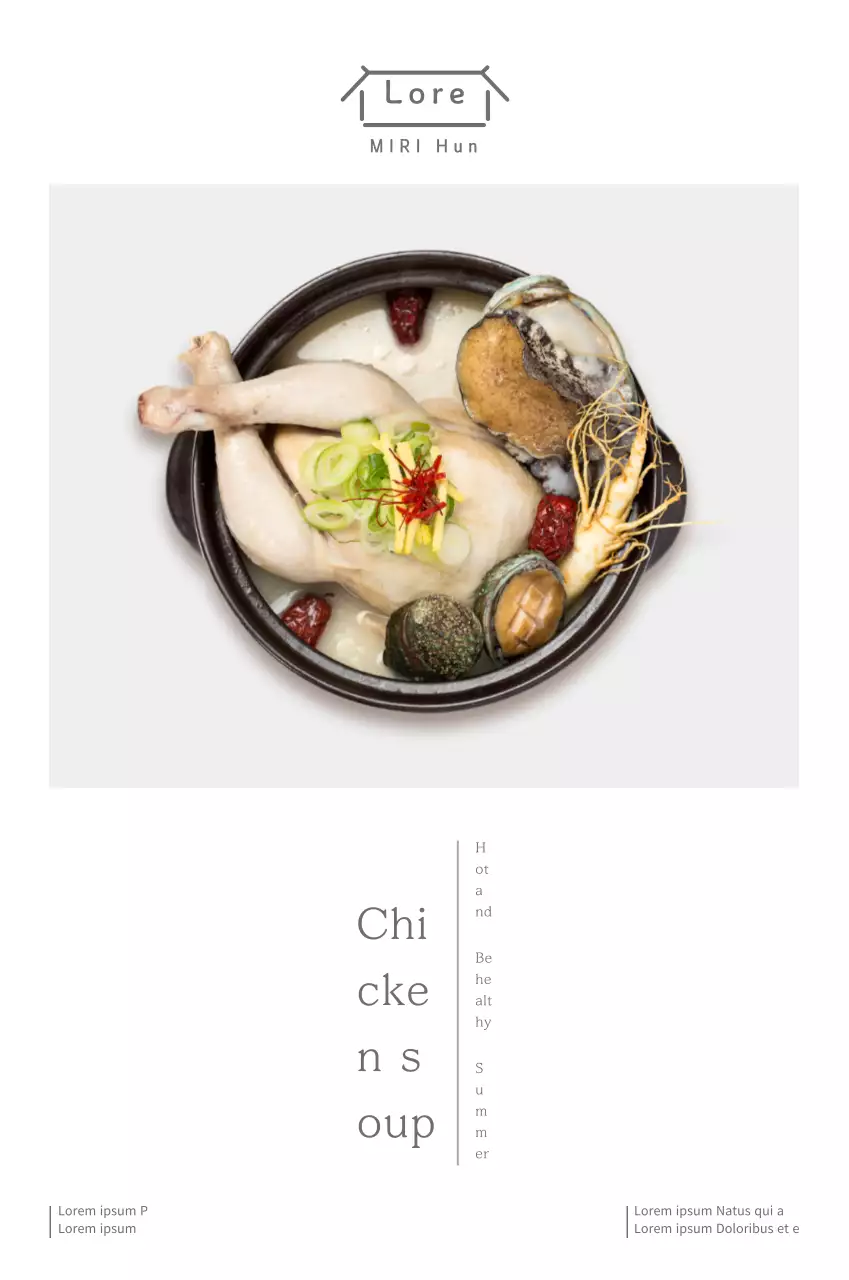 Papan Nama Iyeol Chihyeol Samgyetang