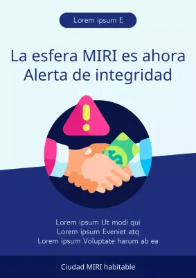 Campaña kitsch contra las ofertas en azul marino y rosa
