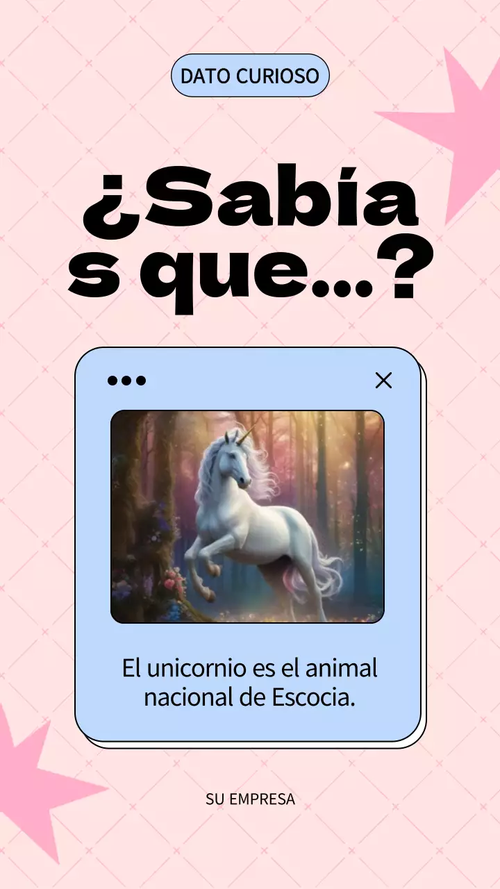 Pink Simple Fun Fact Publicidad