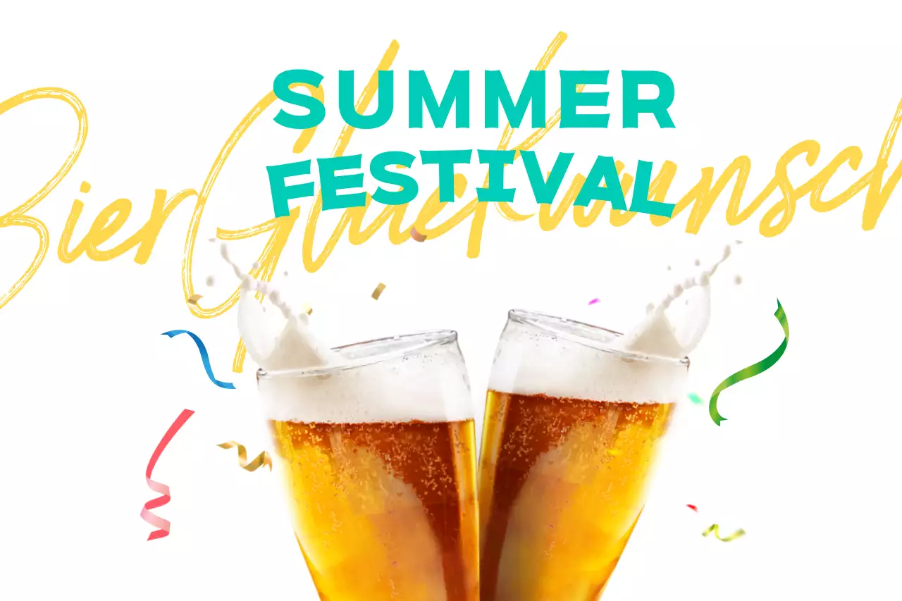 Von Sommerfestivals inspirierte Getränke und Schreibwaren