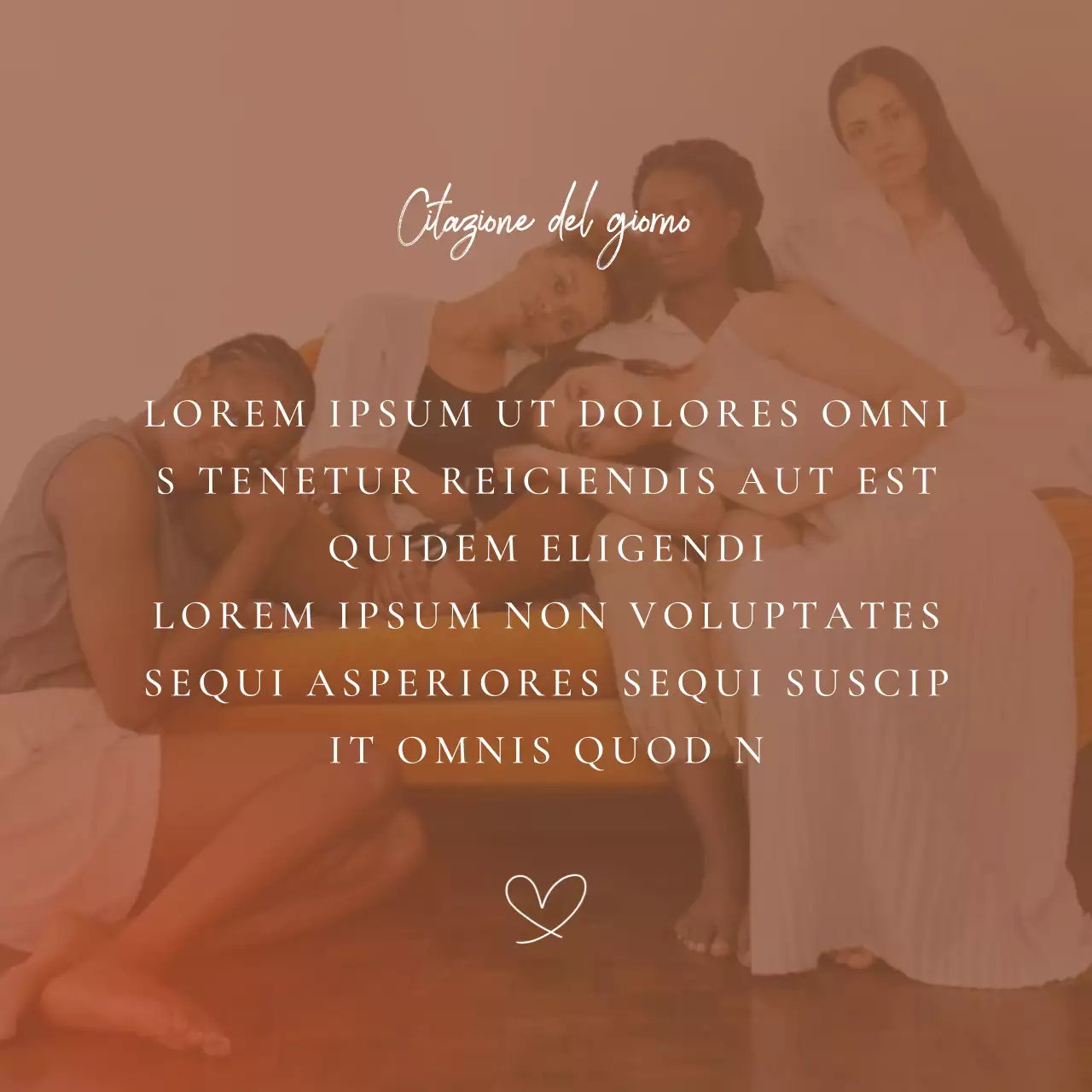 Brown Minimal Citazioni motivazionali Pubblicità