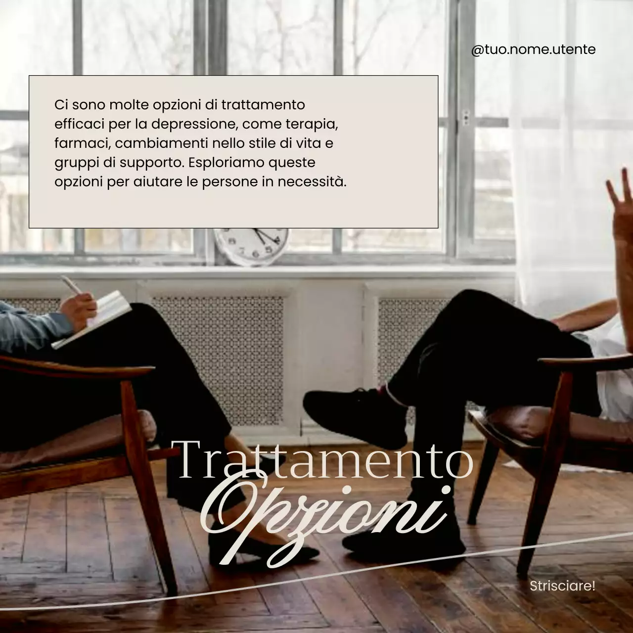 Beige e nero Materiale didattico minimo sulla salute mentale