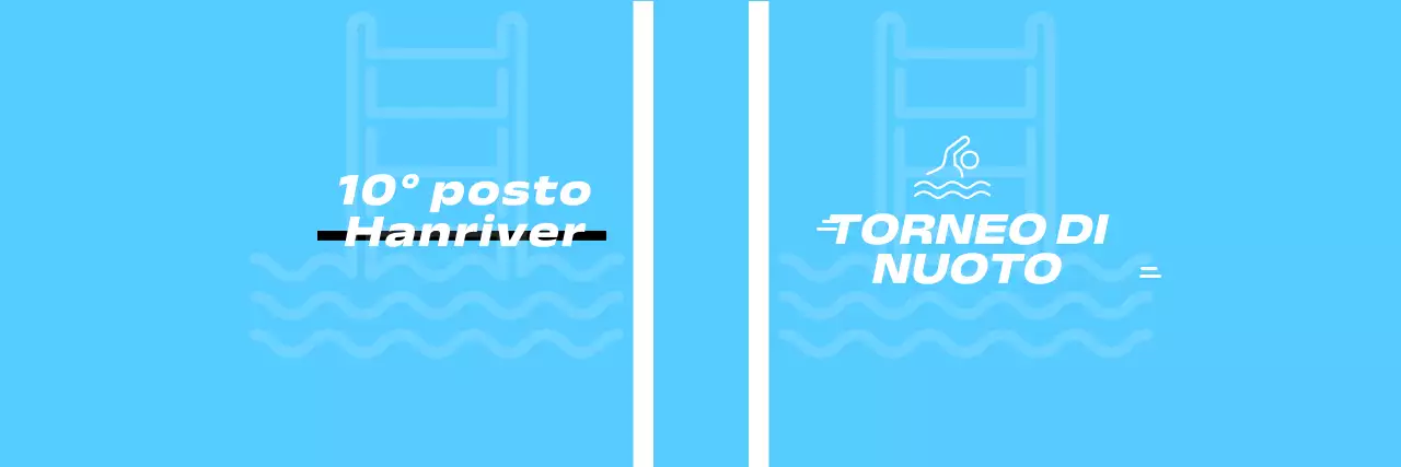 Gare sportive semplici con illustrazioni di icone sportive