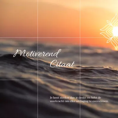 Oranje Inspirerende Motiverende Geestelijke Gezondheids Quote