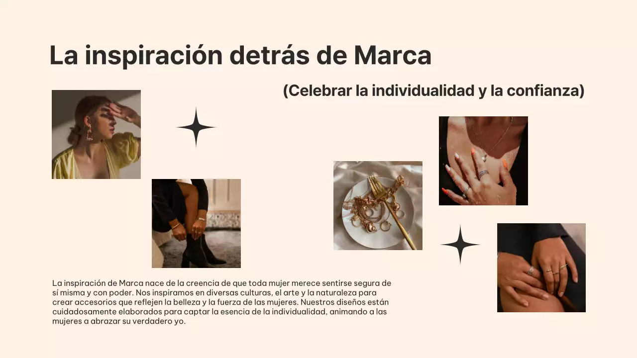 Beige elefant mujer negocio producto pitch