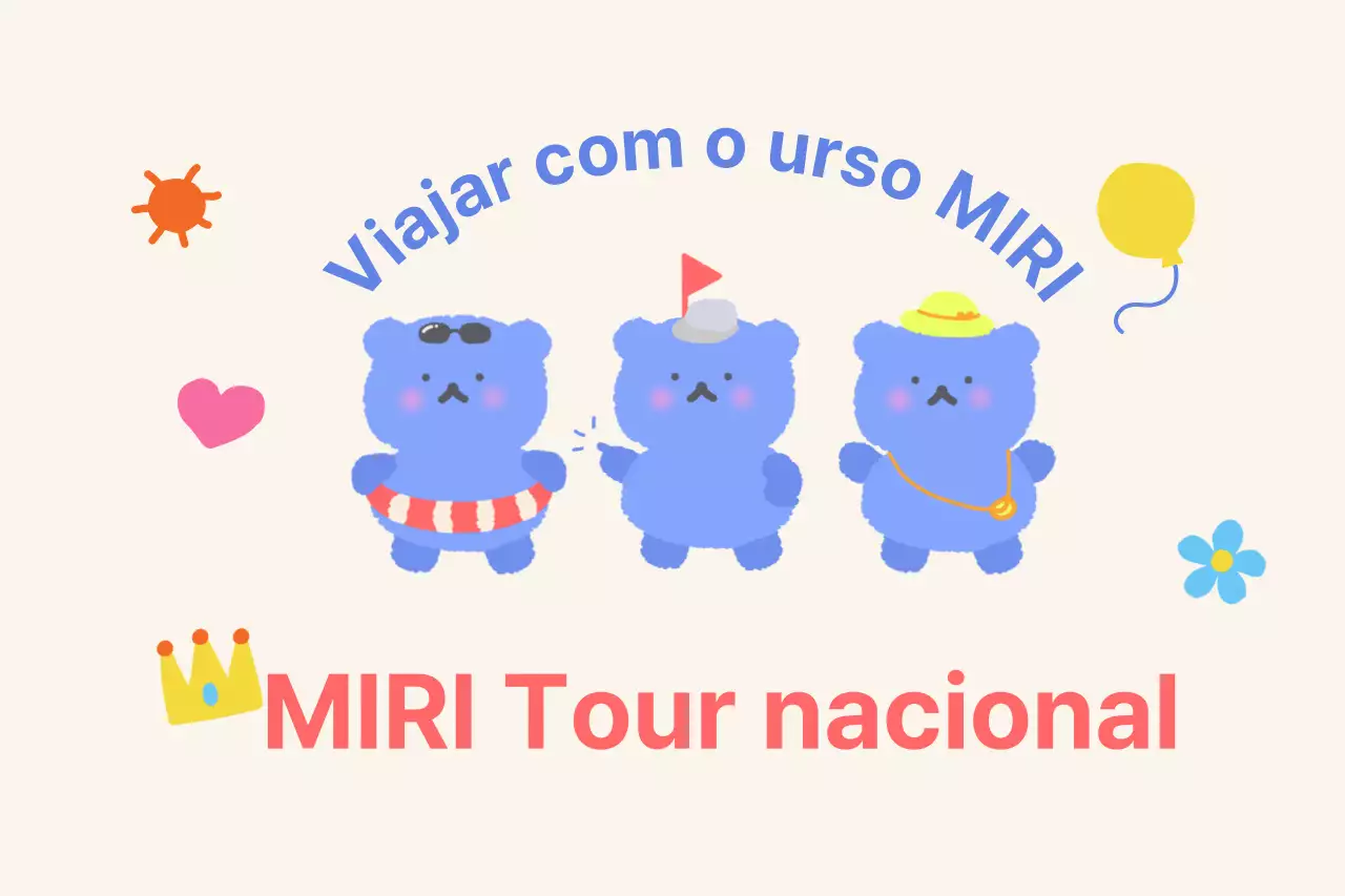 Operadores turísticos com ilustrações de ursos engraçados