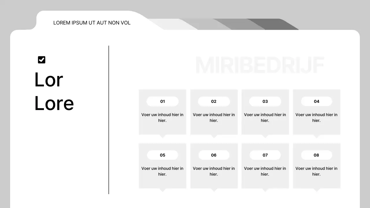 Eenvoudige, zwart-wit bedrijfsrapporten voor bedrijven