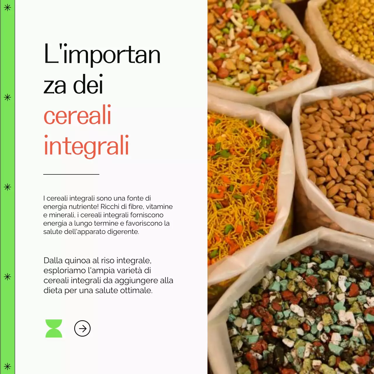 Guida allo stile di vita sano e semplice di Verde e Arancio