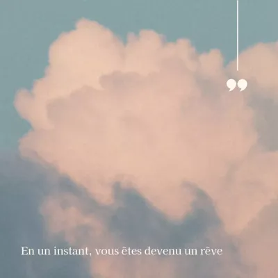 Promouvoir des déclarations d'amour simples en bleu clair et en rose