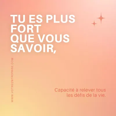 Bleu et rose minimaux Des mots encourageants pour soutenir la santé mentale