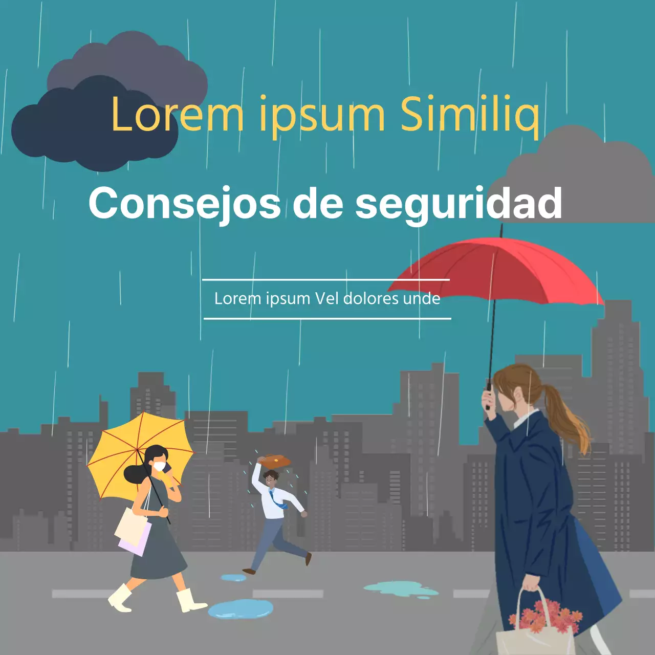 Consejos de seguridad para la estación lluviosa