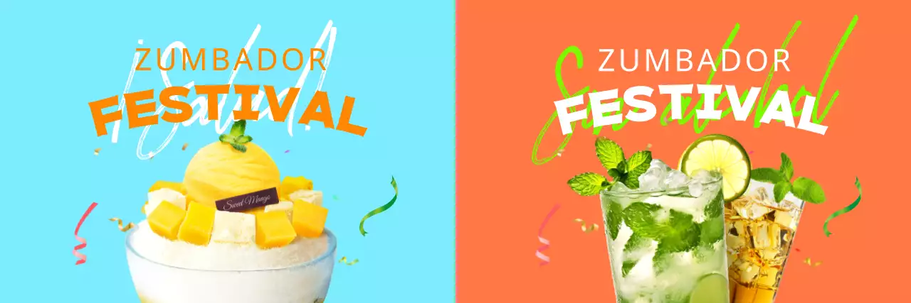 Bebidas y artículos de papelería inspirados en los festivales de verano