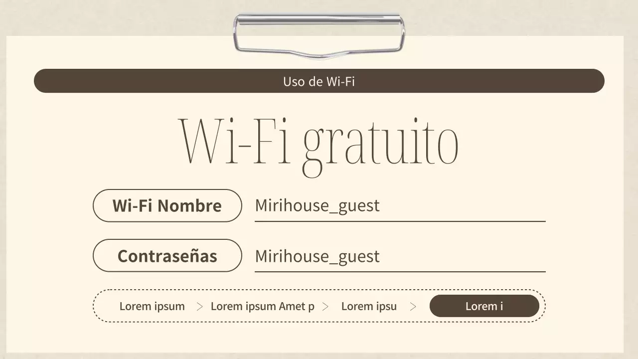 Guía de casas modernas en marfil y marrón