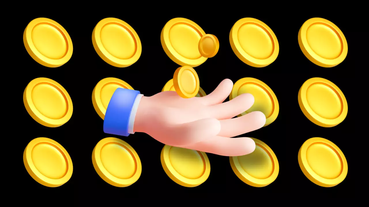 Advertenties promoten met kitscherige typografie in lichtblauw