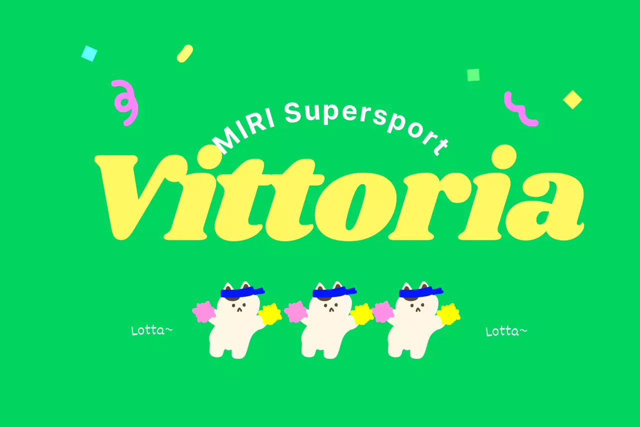 Allegri personaggi a forma di coniglietto e atletismo colorato