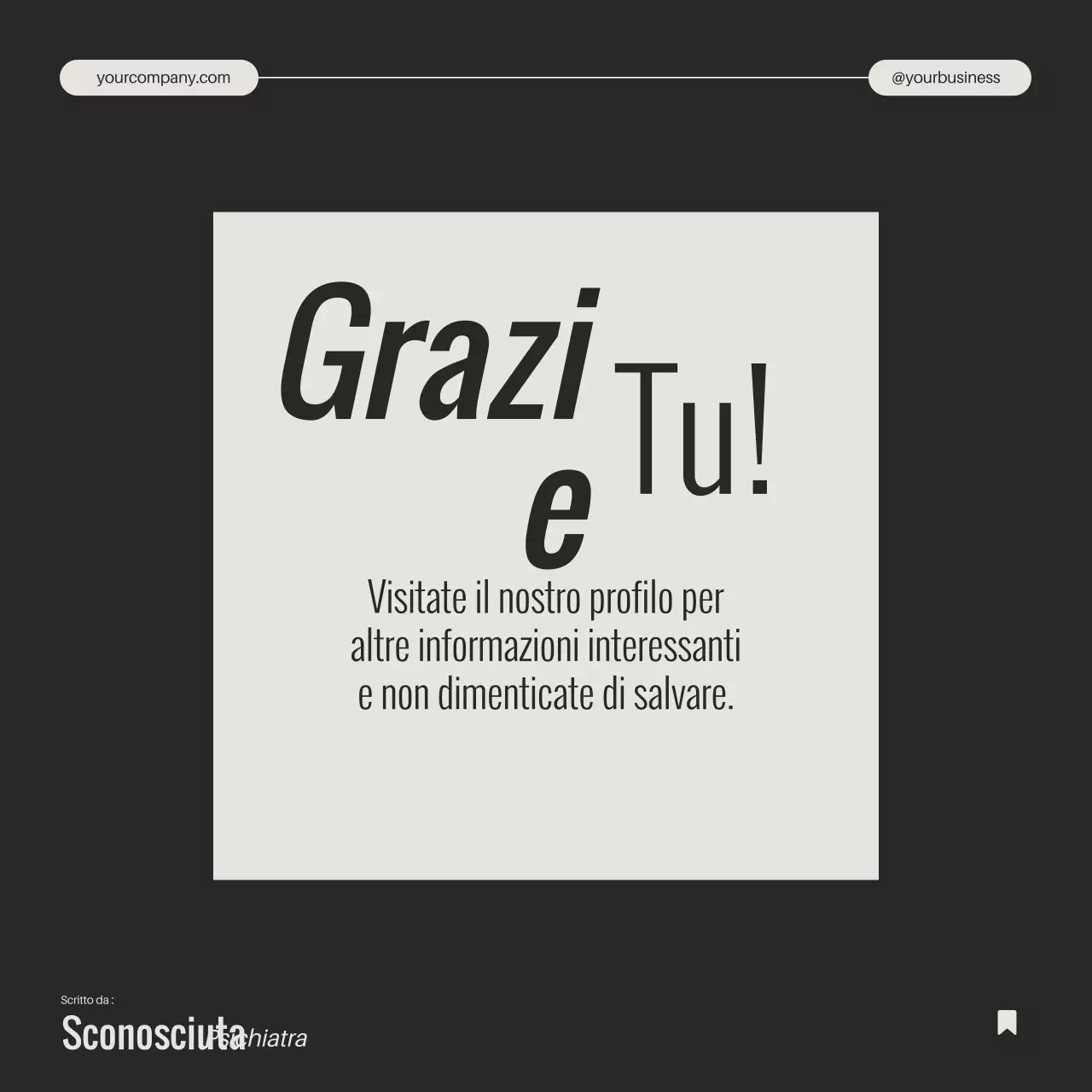 Avorio Nero e Bianco Minima Depressione Salute Mentale Campagna svelata