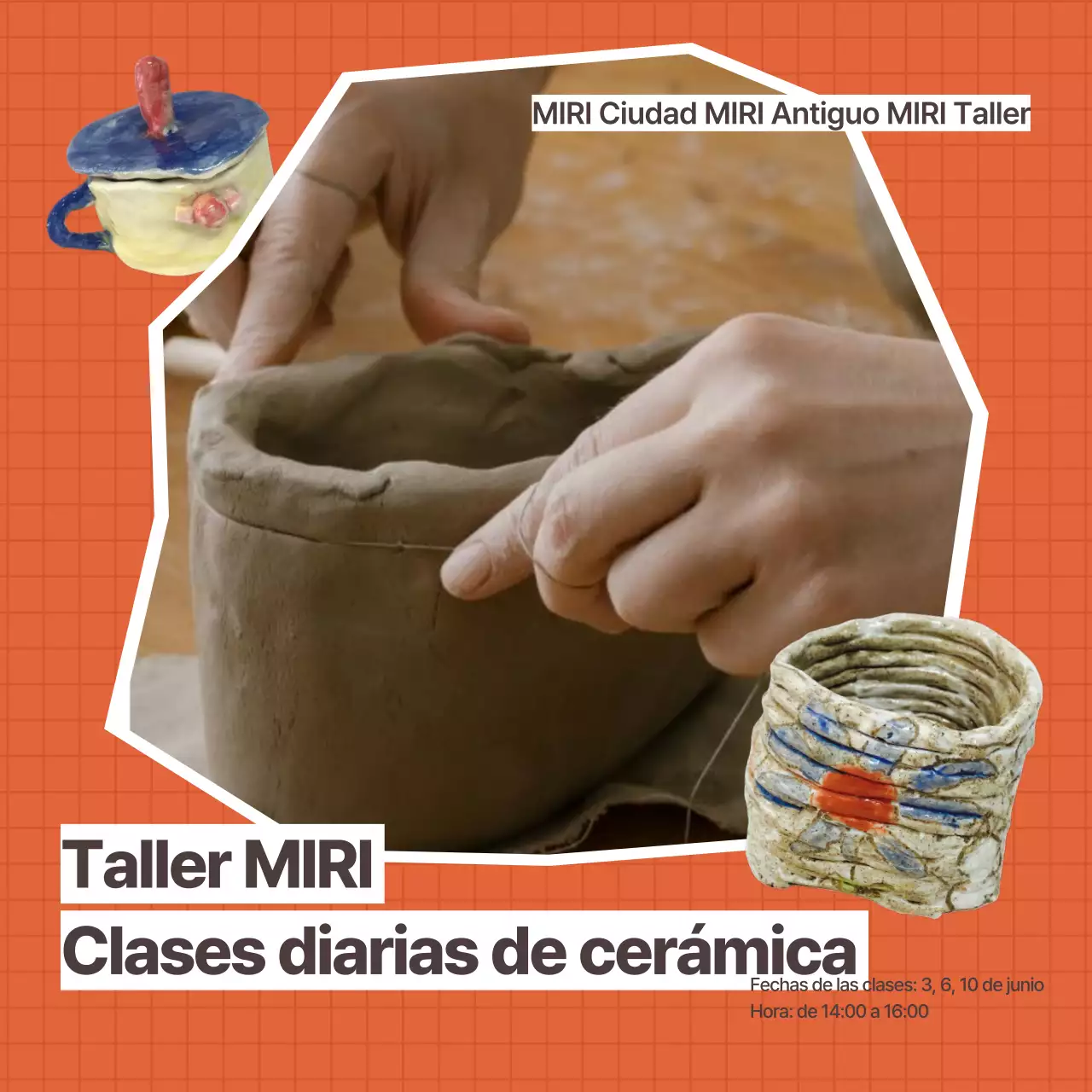 Un simple correo de clase de un día en naranja