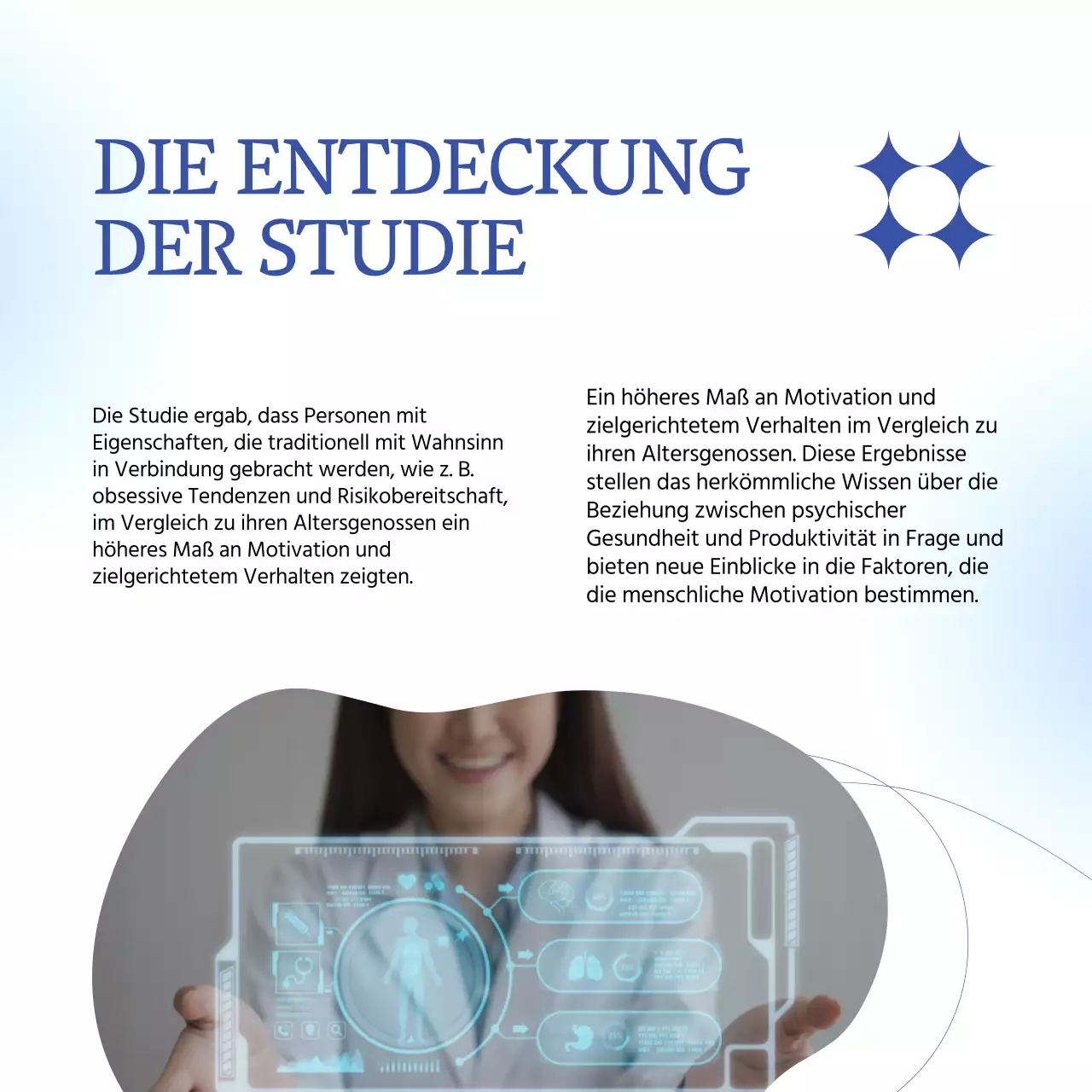 Blau Weiß Minimal Geometrisch Gesundheit Nachrichten