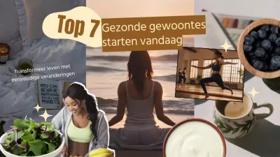 Bruine basisgezondheidsvideo