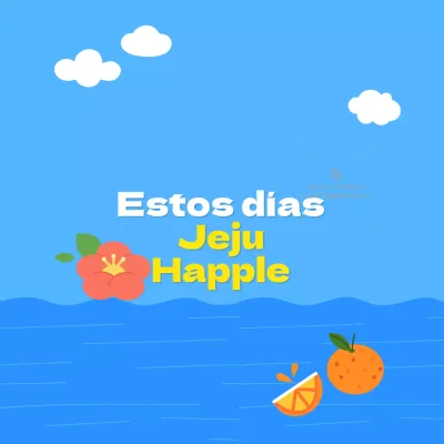 Promoción de los puntos azules de Jeju