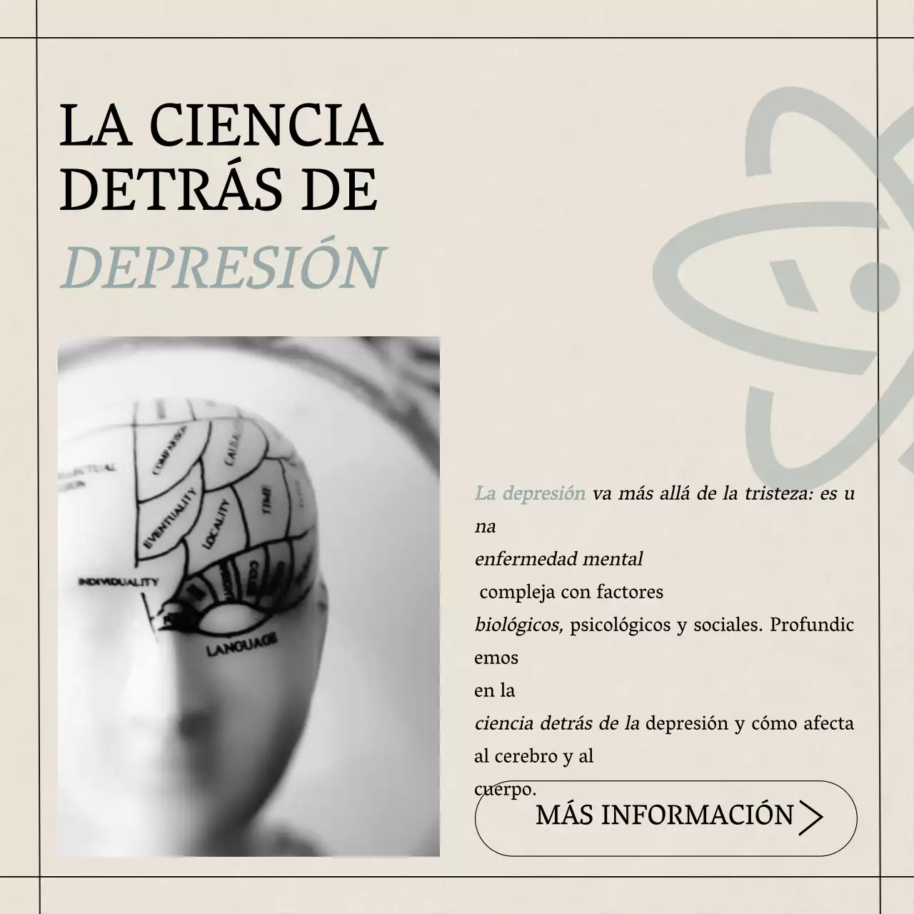 Amarillo Azul Gris Moderno Minimal Salud Mental Estilo de vida