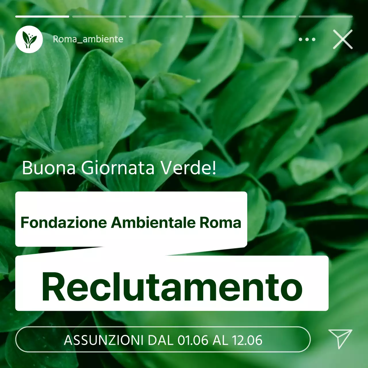 Promuovere il reclutamento di volontari ambientali verdi, bianchi e moderni.