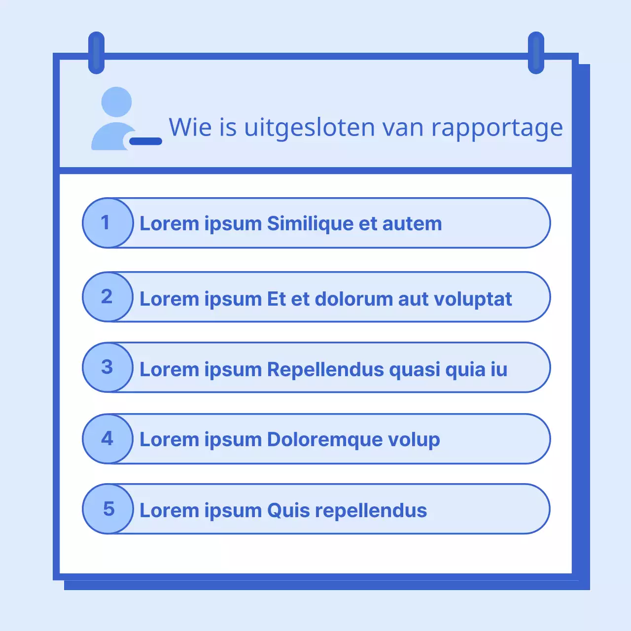 Eenvoudige blauwe en lichtblauwe instructies voor het betalen van de belastingaangifte
