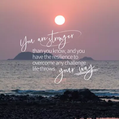 Pink Aesthetic Motivation Announcement Social Media Post