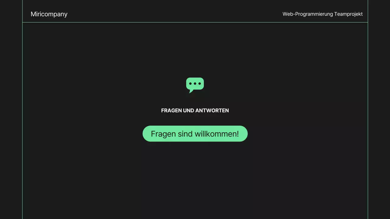 Ein einfacher, schwarz-weißer Auftrag zur Webentwicklung