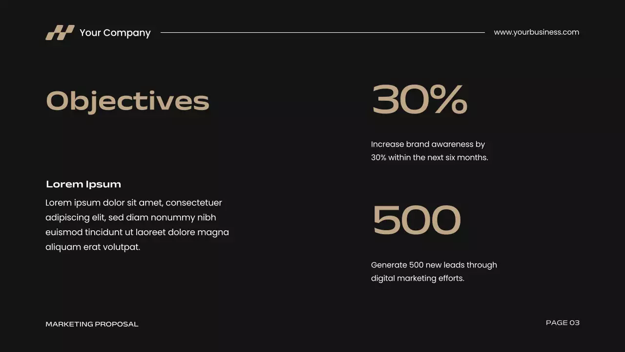 Beige Modern Marketing Proposal Presentation