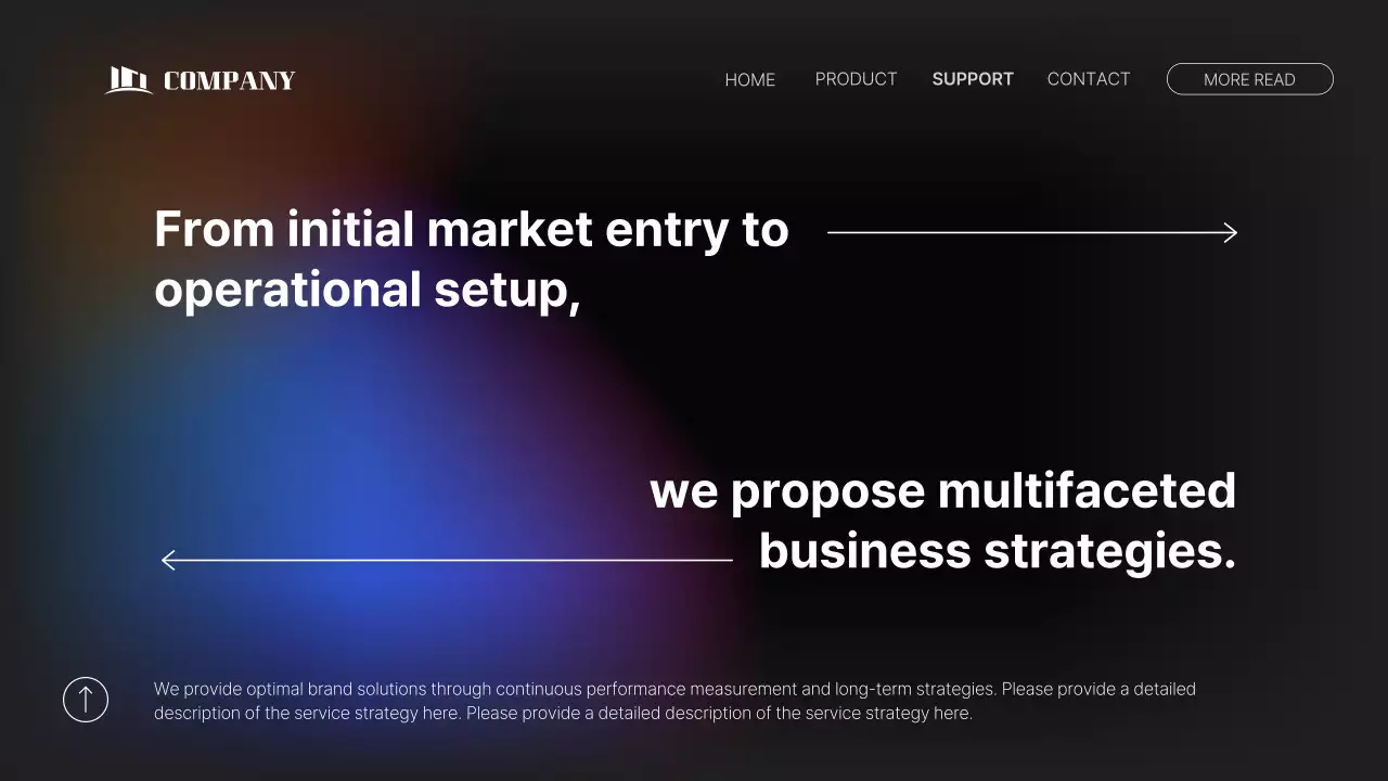 화이트 모던 비즈니스 프로모션 프레젠테이션